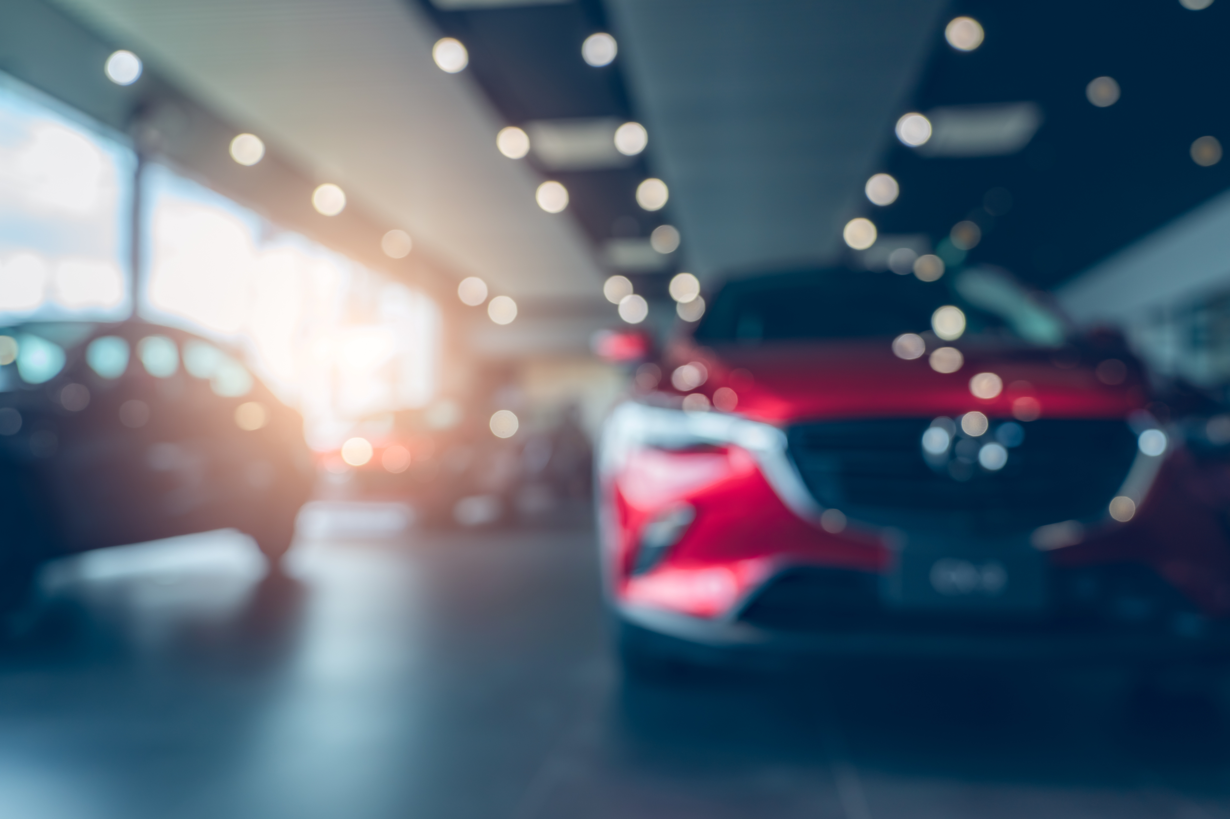 Уборка автосалона